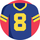 sports and competition,t shirt,player,team,american football,uniform